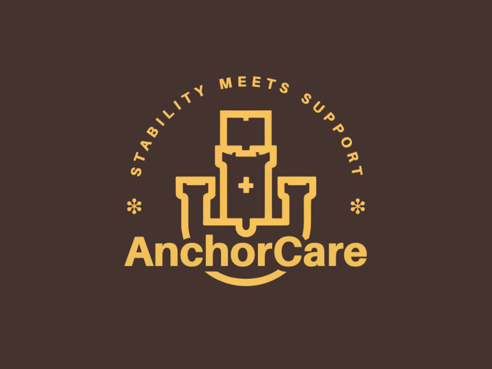 Minimalist heraldic crest with central shield, vertical symmetry, pale ivory lines on warm orange, embossed look, rounded U-shaped base, cross-like symbol inside, modern yet traditional.