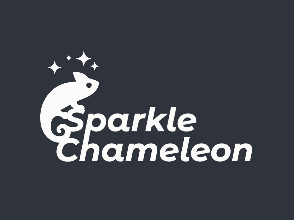 Minimal white canvas, a single solid black dot on the right, with a barely visible pale ornamental swirl in the background for an elegant, modern, high-contrast logo.